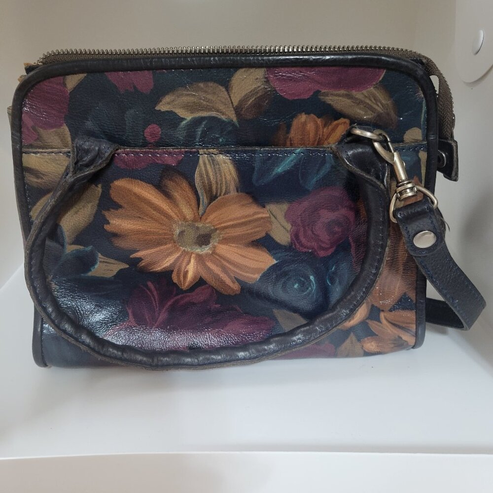 Patricia Nash Crossbody Leather  Handbag